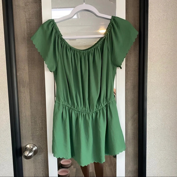 Postmark Anthropologie Scalloped blouse - Picture 1 of 4